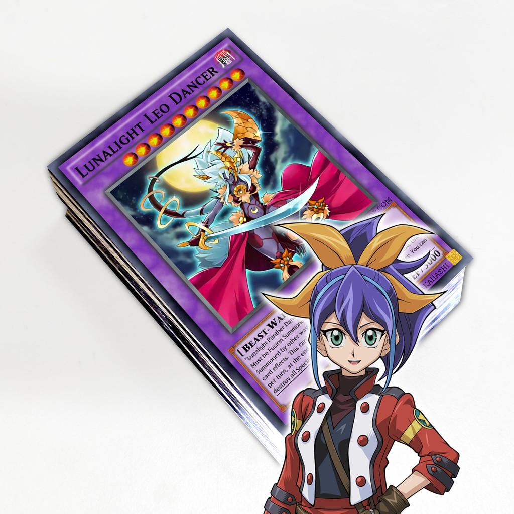 Bài Yugioh ️️ Thẻ bài Yugioh Lunalight Celina deck 54 lá