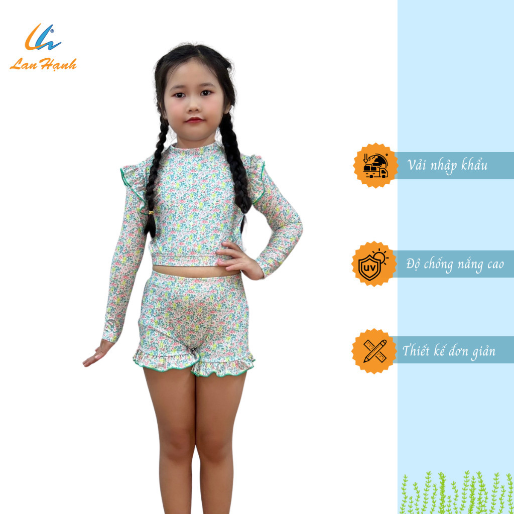 Bộ Bơi BG Hai Mảnh Short 21104 Lan Hạnh
