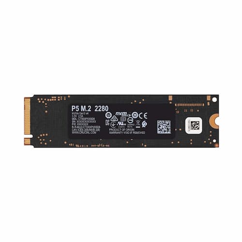 SSD Crucial P5 3D NAND M2 2280 NVMe - Hàng Nhập Khẩu