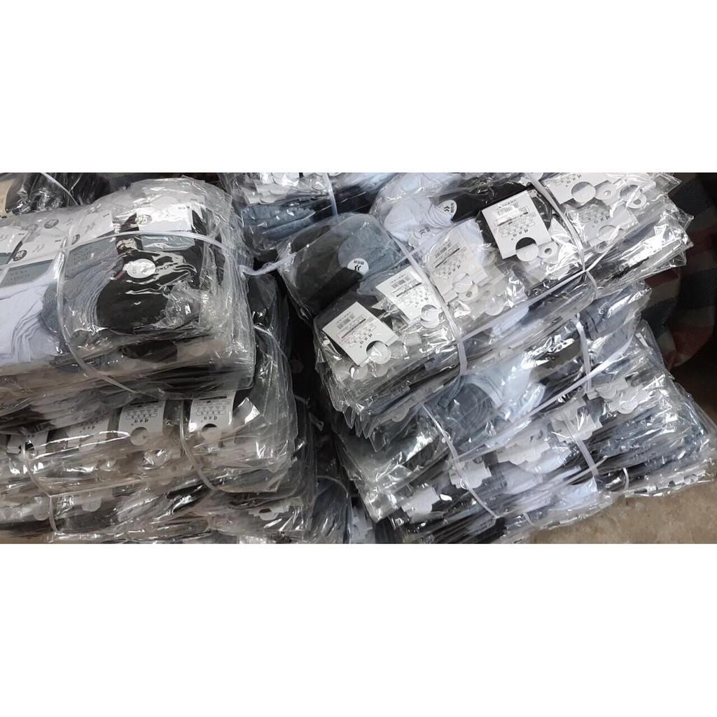 Tất cổ ngắn cao cấp Freeship từ 150k Tất lưới thông hơi set 10 đôi