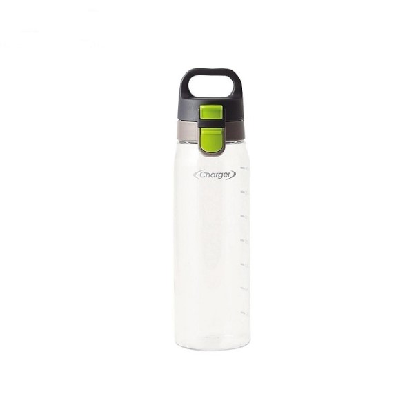 Set 02 bình nước Charger 830ml, làm từ nhựa cao cấp không chứa BPA, thân thiện với môi trường và vô hại đối với sức khỏe người sử dụng - nội địa Nhật Bản