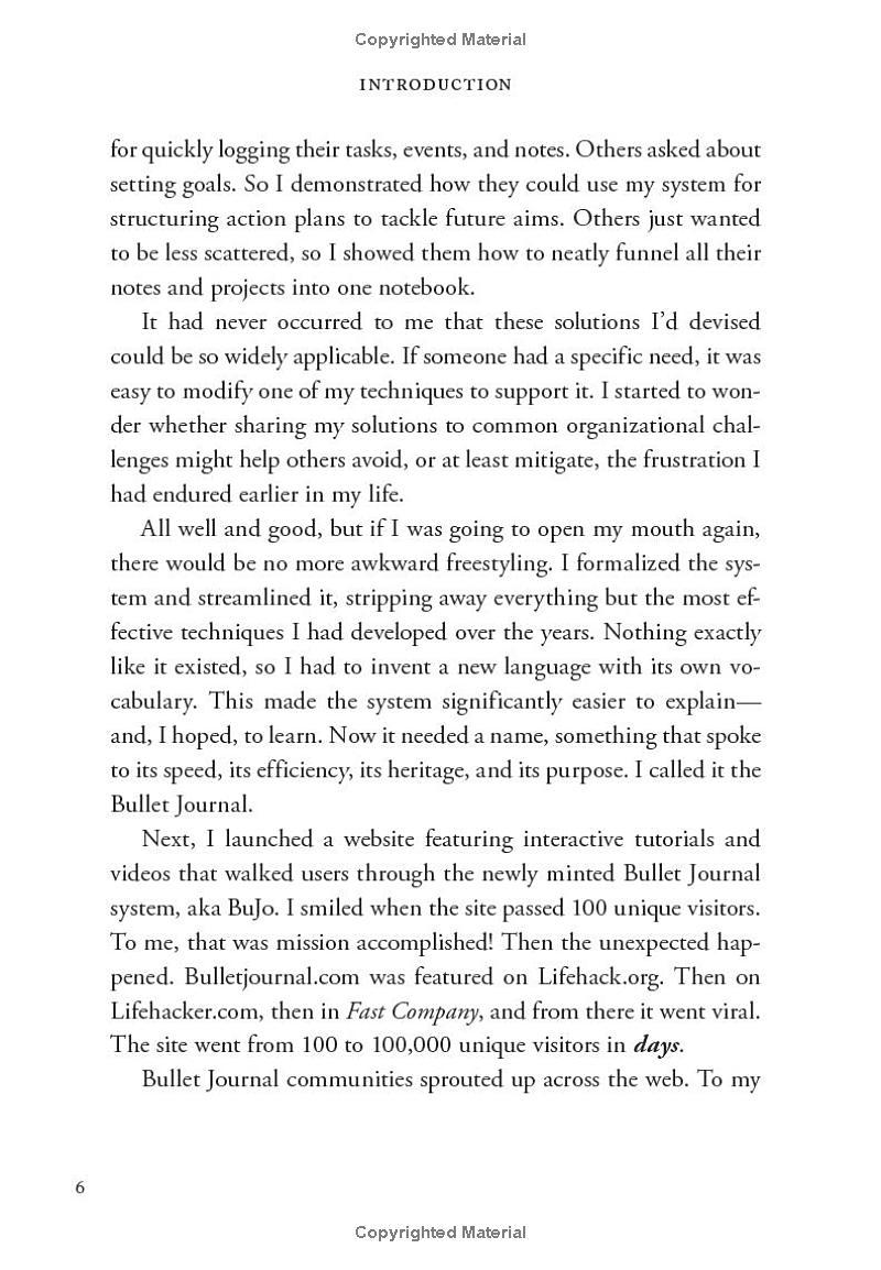 Sách ngoại văn: The Bullet Journal Method