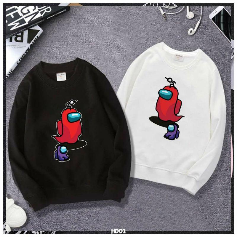 Áo nỉ thu đông đôi nam nữ, áo nỉ sweater đẹp nhất