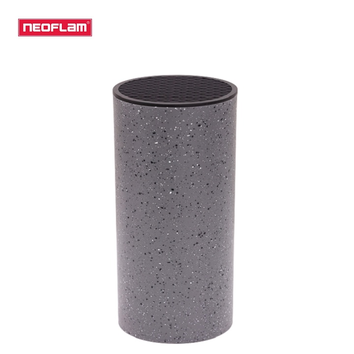 Ống cắm dao Neoflam Hàn Quốc. Kích thước : 12.5 x 23.5, Trọng lượng: 620g, Cất trữ được 7 cây