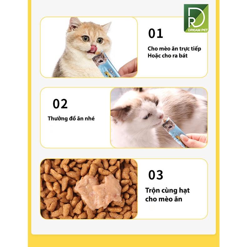 Súp thưởng cho mèo - Súp thưởng cho mèo Cat Food thanh 15g