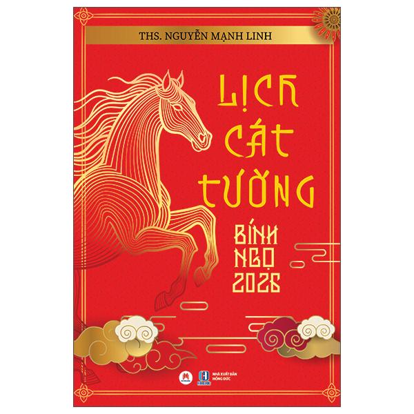 Sách - Lịch Cát Tường Bính Ngọ 2026