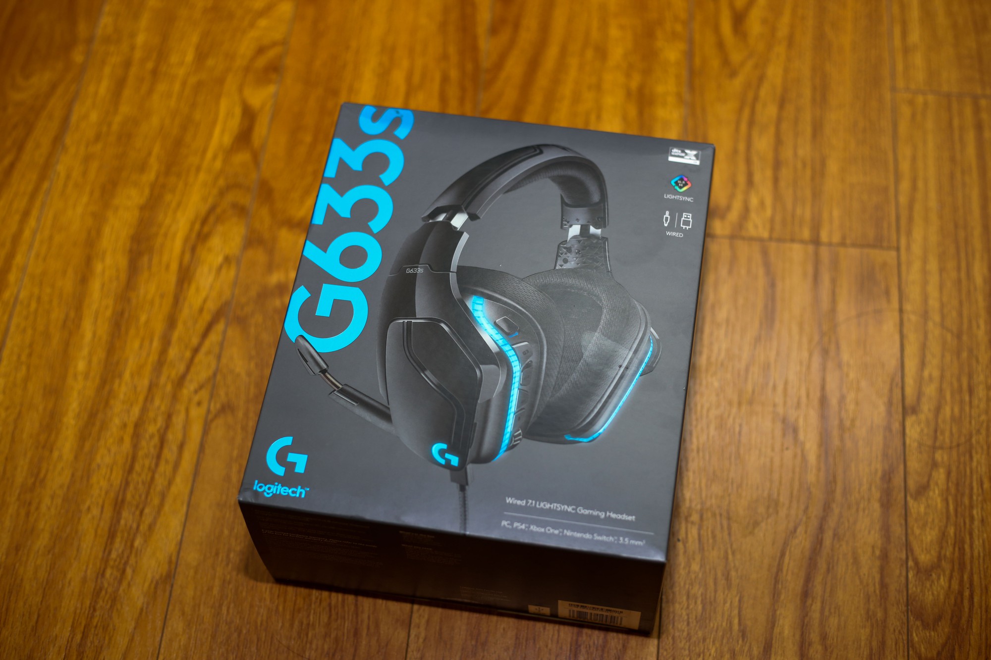 Tai nghe gaming RGB có dây Logitech G633s - Âm vòm 7.1, Mic to rõ - Hàng chính hãng