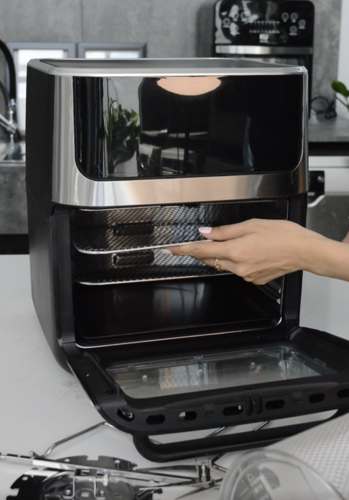 NỒI CHIÊN KHÔNG DẦU KUCHEN- KU PCB 1128 - 12 Lít - Hàng Chính Hãng