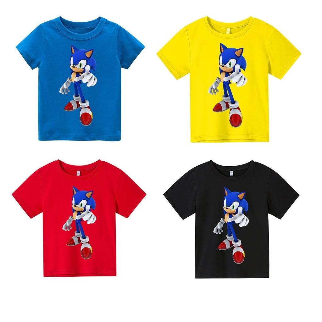 Áo thun trẻ em Sonic 4 Có size người lớn, King Cotton
