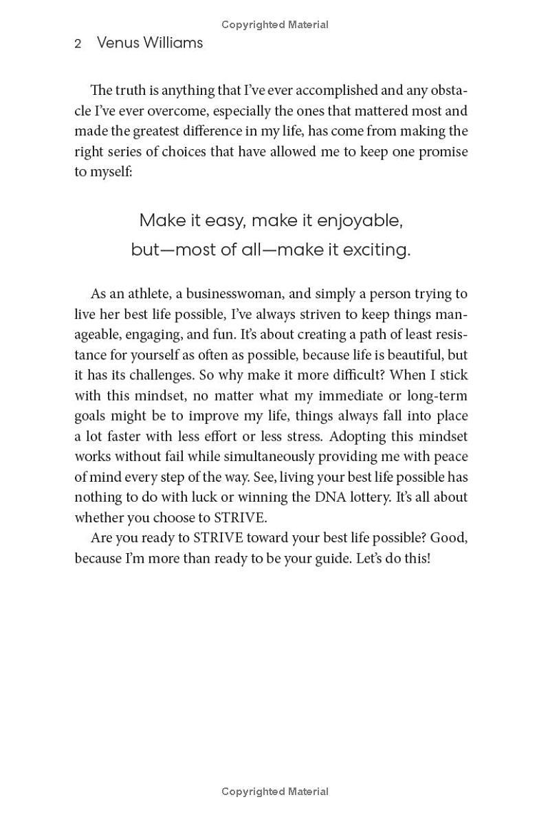 Sách ngoại văn: Strive