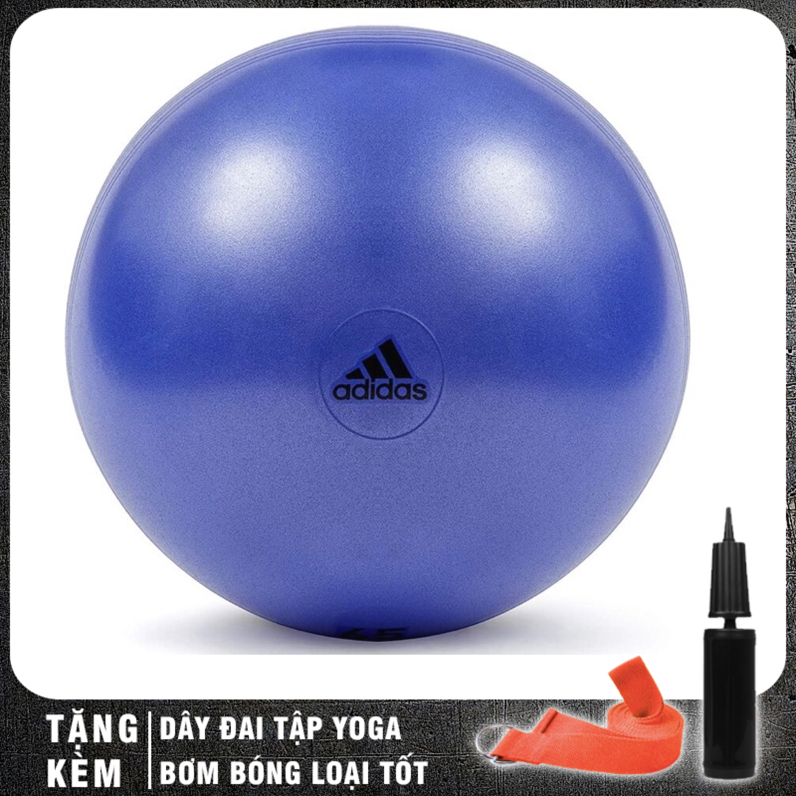 Bóng tập Yoga, tập Gym Adidas 75cm ADBL13247