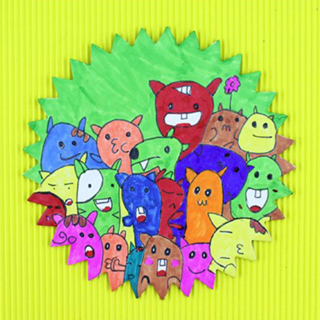 10 Giấy Ban Thêu Sò Quanh Co Dòng Ban Doodling Bảng Trò Chơi Đồ Chơi