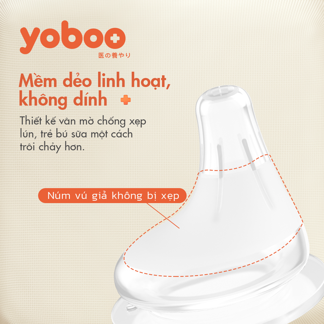 Núm Ty Thay Thế yoboo | Silicone Cao Cấp Đủ Size