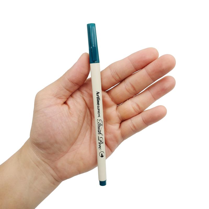 Bút Lông Đầu Cọ Artline Supreme Brush Pen EPFS-F - Dark Green