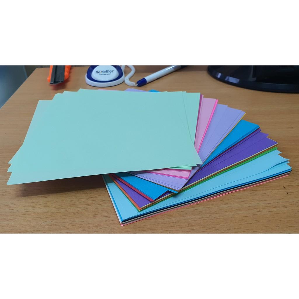 Giấy Vuông Gấp Origami 20 màu 100 tờ Kích Thước 15x15cm