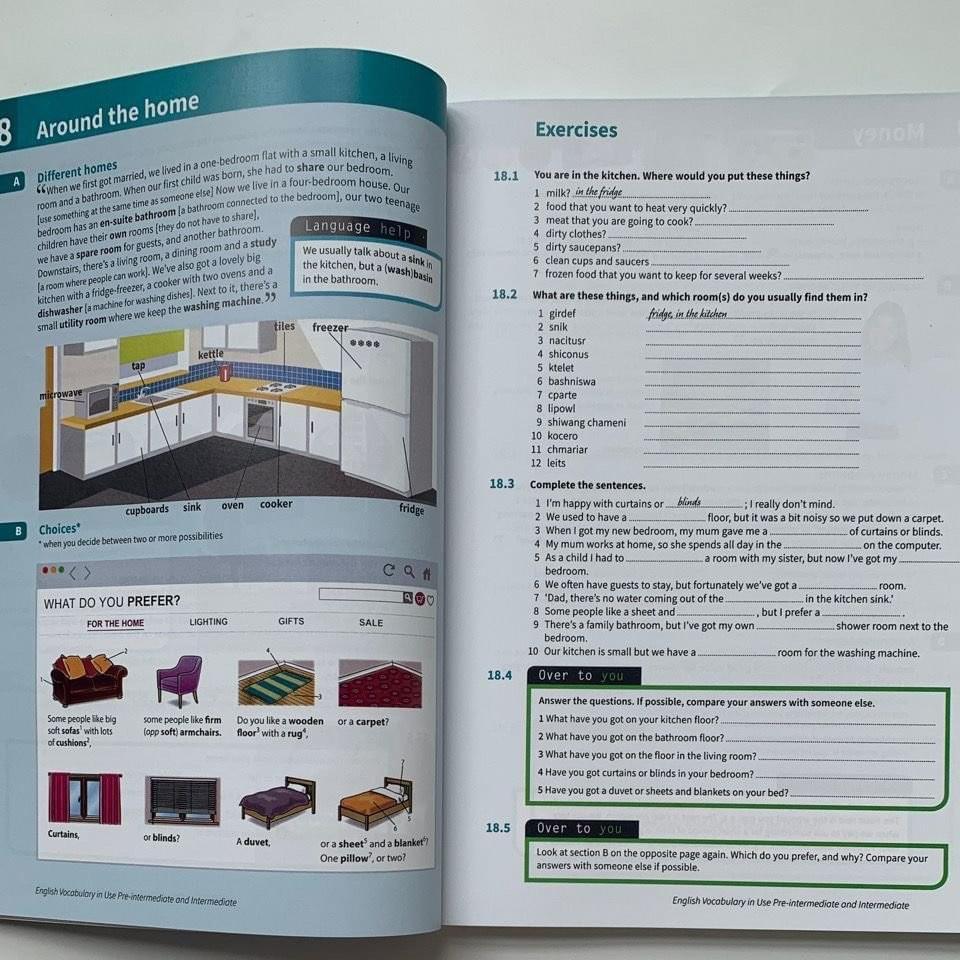 English vocabulary in use 4q nhập màu kèm audio