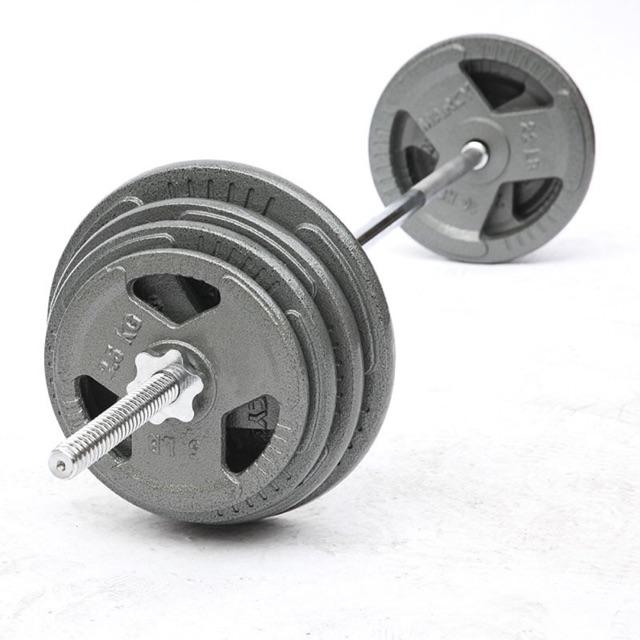 Đòn tạ 1m5 tập gym, chất liệu sắt xi, đường kính phi 27 HÀNG CHUẨN GYM