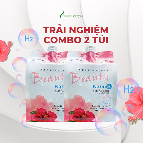 Combo 2 túi Nước HYDROGEN NANO BEAUTY, KOREA – Thức uống làm đẹp cho cơ thể