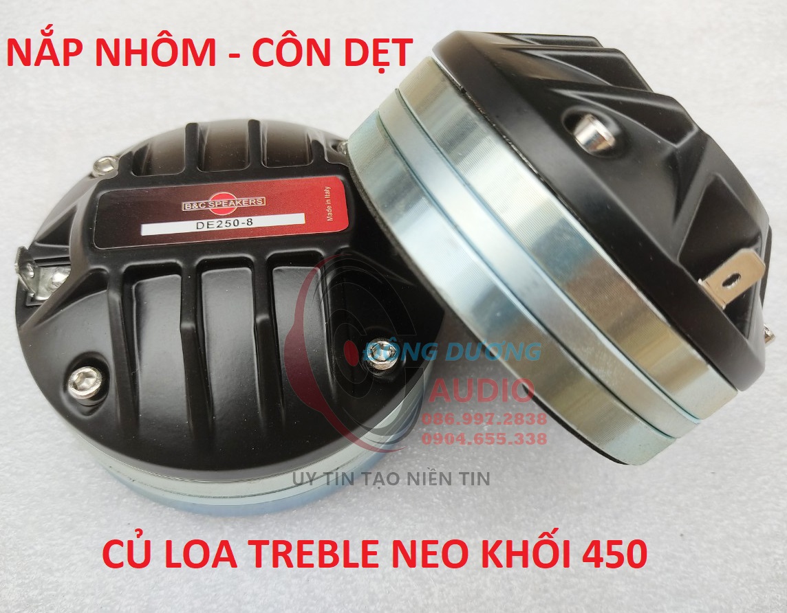 LOA TREBLE 450 NEO KHỐI - CỦ TRÉP NEO 450 MÀNG POLYME - CỦ KÈN 450