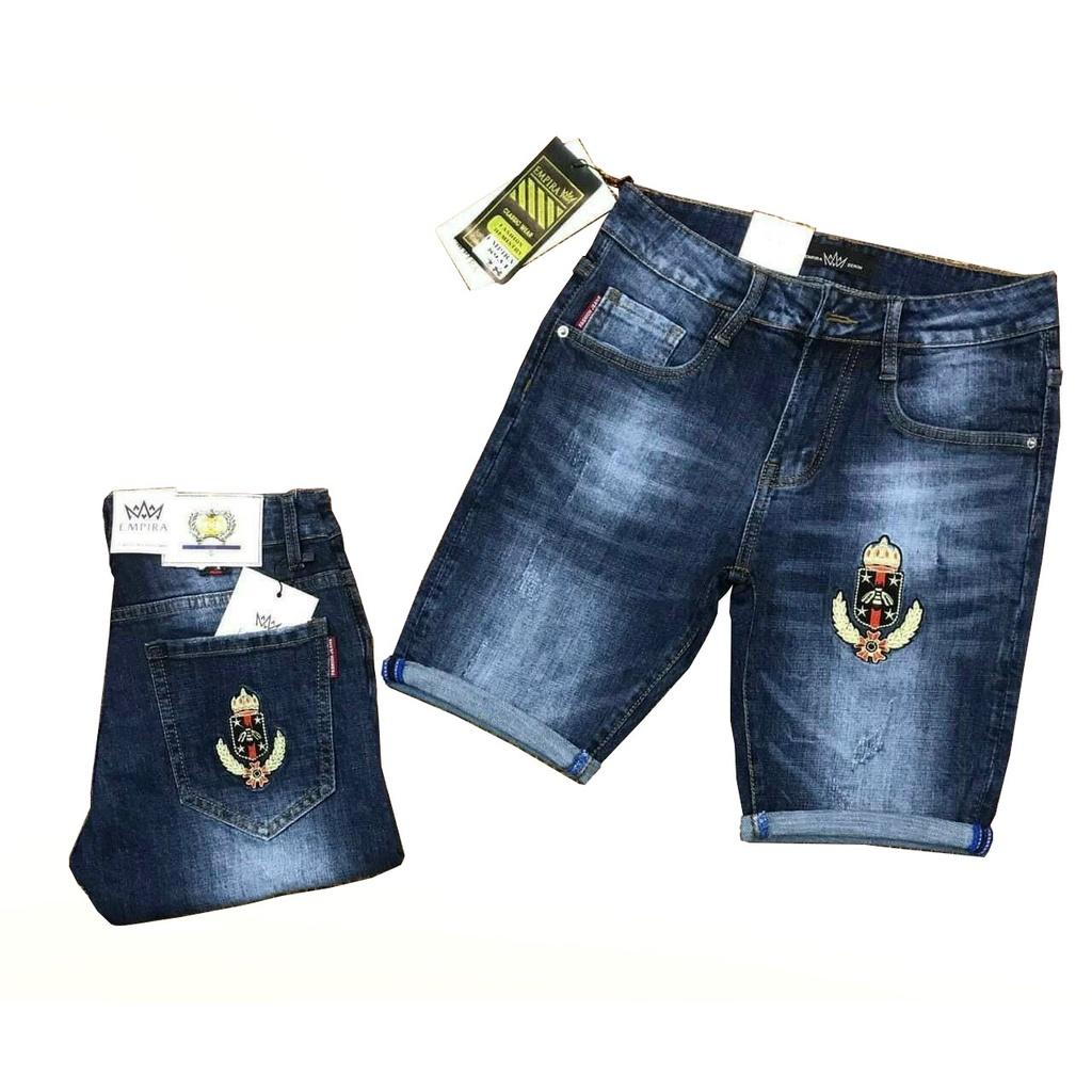 Quần sọt nam ️️ Quần Short Jean Nam Vải Denim Cao Cấp form slimfit đẹp thời trang cá tính Tô Tồ Shop - HTB893