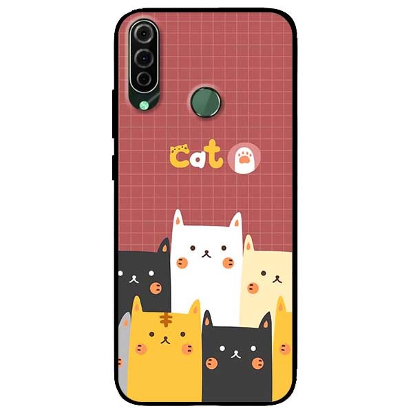 Ốp lưng dành cho Vsmart Joy 3 mẫu Mèo Nâu
