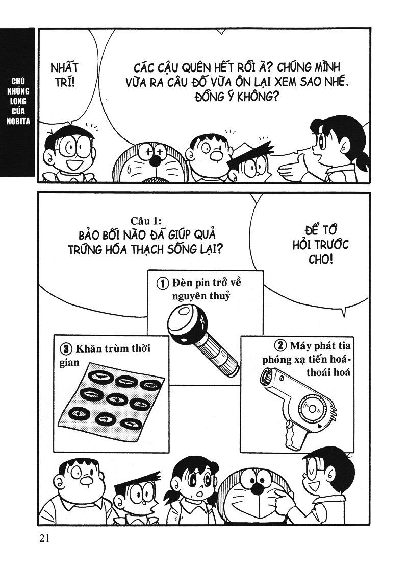 Truyện Dài Hoạt Hình Doraemon - Đố Vui - Doraemon Những Cuộc Phiêu Lưu (Tái Bản 2021)
