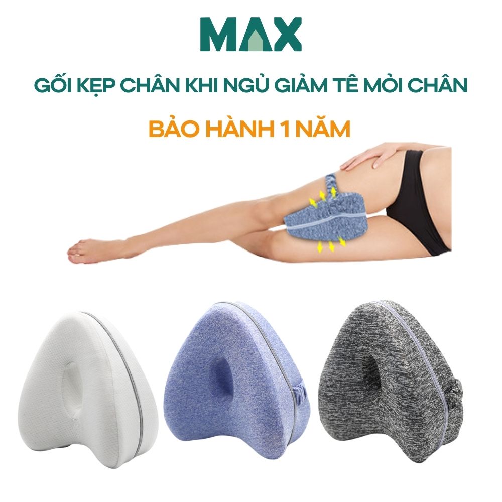 Gối kẹp chân chuẩn y tế giúp cải thiện lưu thông máu giảm tê mỏi chân dùng cho phụ nữ mang thai, người lớn tuổi