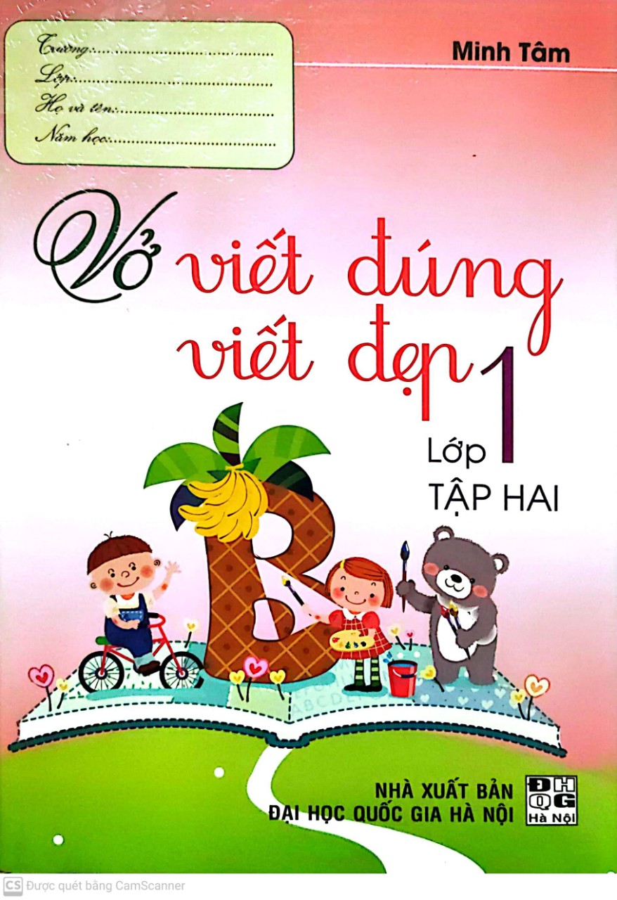 Vở viết đúng, viết đẹp- lớp 1 tập hai