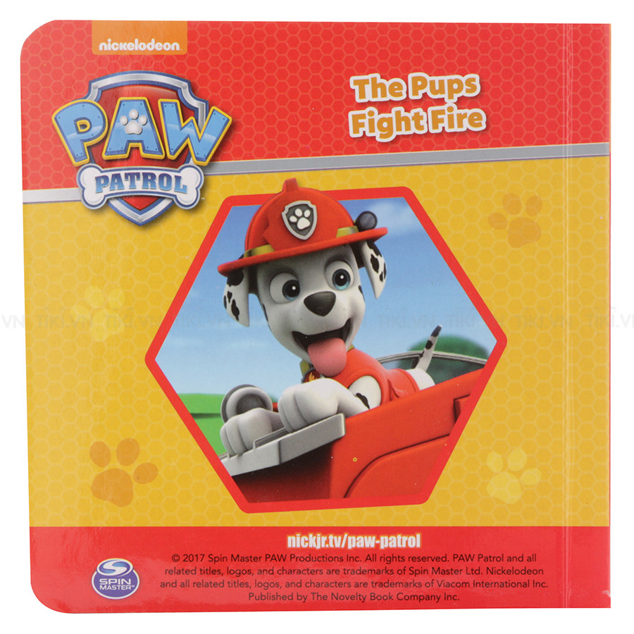 Nickelodeon Paw Patrol: 4 Board Books In A Box - Chú chó cứu hộ