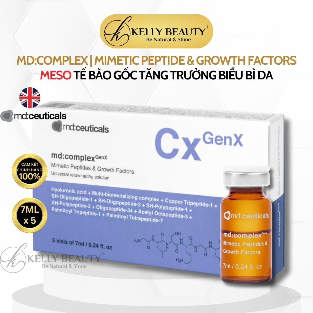 Meso Tế Bào Gốc MD:COMPLEX Mimetic Peptide &amp; Growth Factors - md:ceuticals Mesotherapy | Kelly Beauty