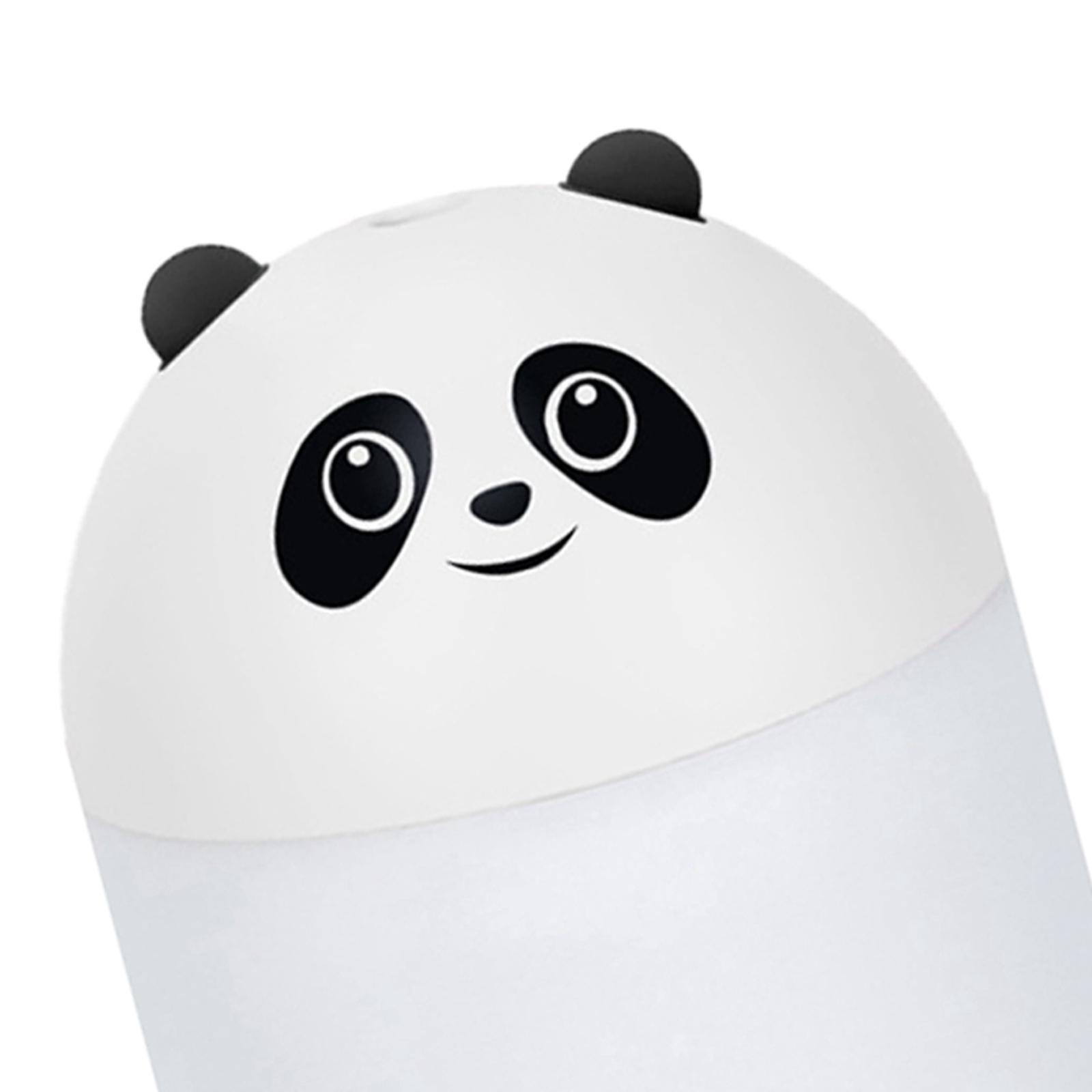 Small Air Humidifier Mist Diffuser 250ml with Night Light for Baby Bedroom white