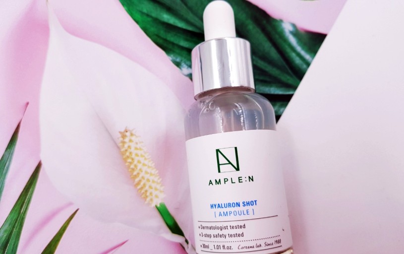 Tinh chất cấp ẩm dưỡng trắng da AMPLE:N Hyaluron Shot Ampoule