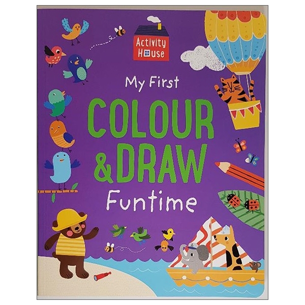 Activity House - My First Colour &amp; Draw Funtime Book