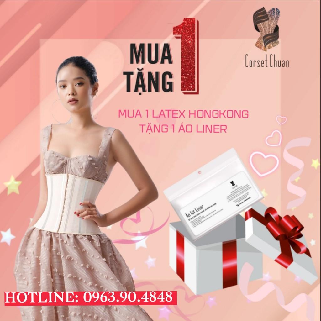 Đai nịt bụng Corset Chuẩn Hong Kong - Màu da