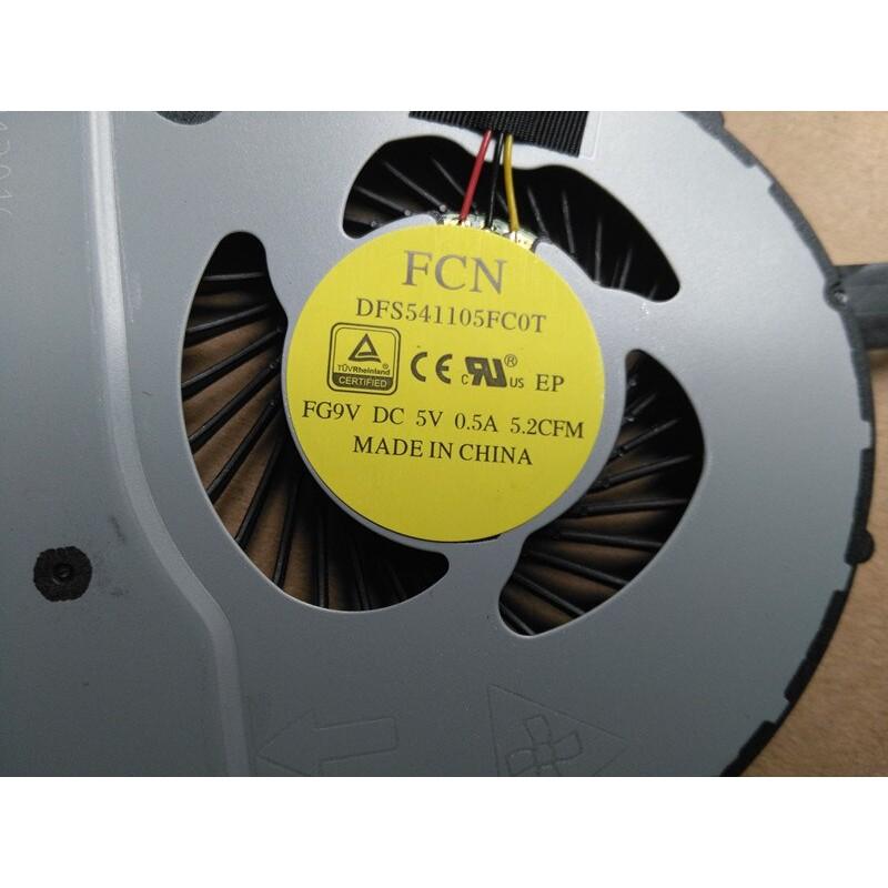Mới Quạt Tản Nhiệt Cpu Cho Laptop Dell 5458 5459 5558 5559 5755 V3558 0fxh0f Fxh0f Dfs541105fc0t