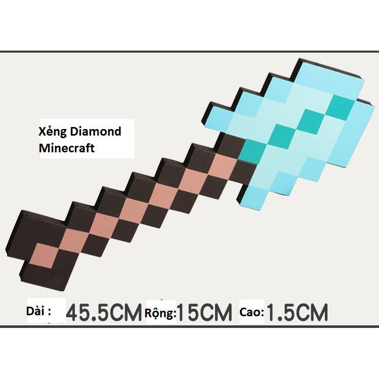 Xẻng minecraft kim cương