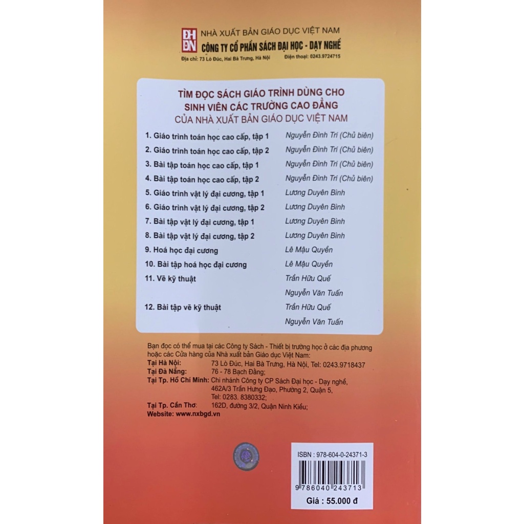Combo Vẽ kỹ thuật + Bài tập