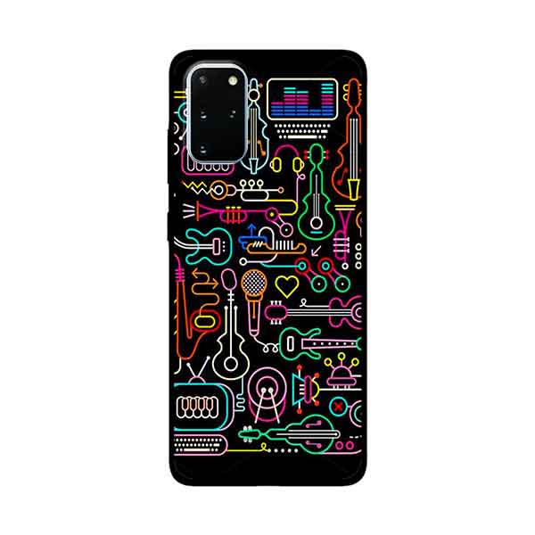 Ốp Lưng Dành Cho Samsung Galaxy S20 Plus mẫu Màu Sắc 3 - Hàng Chính Hãng