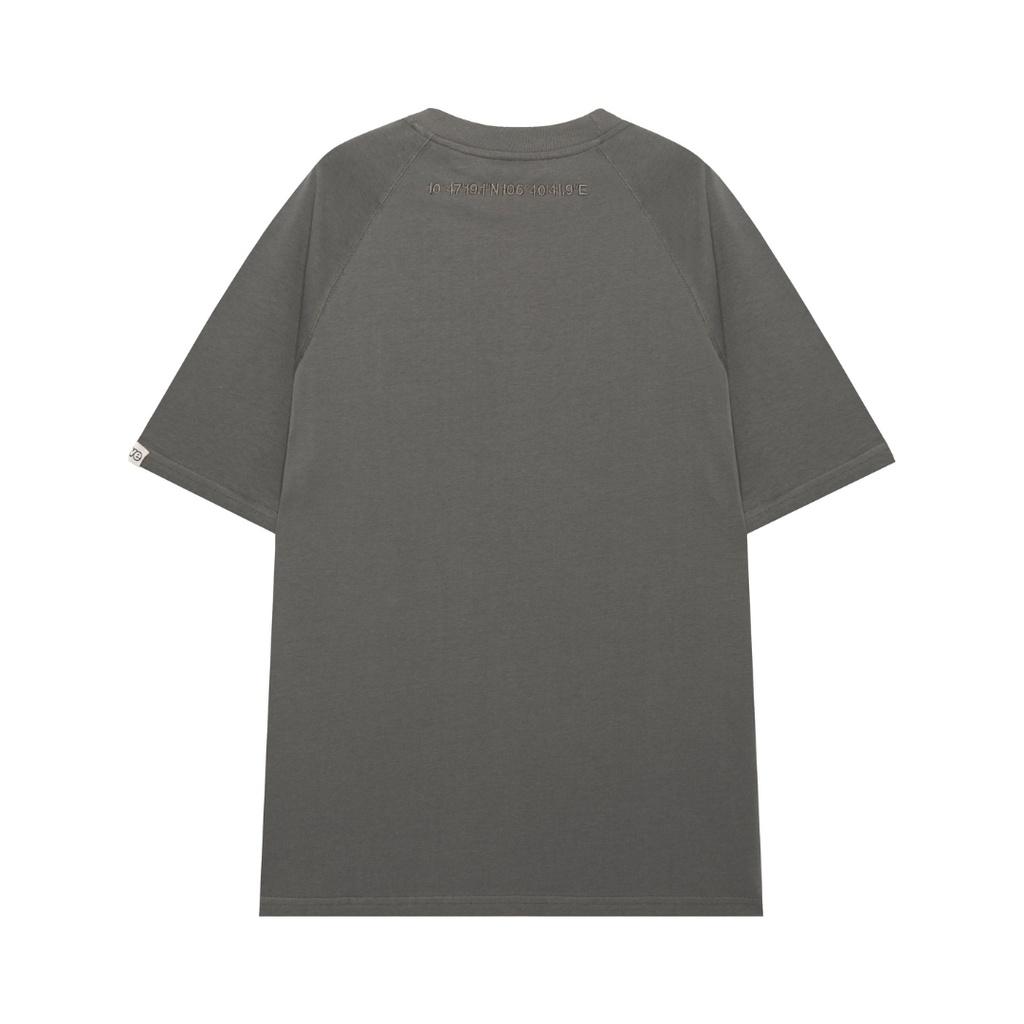 SWE - Áo phông unisex cổ tròn BASIC RAGLAN TEE ngắn tay cotton thoáng mát thời trang chính hãng