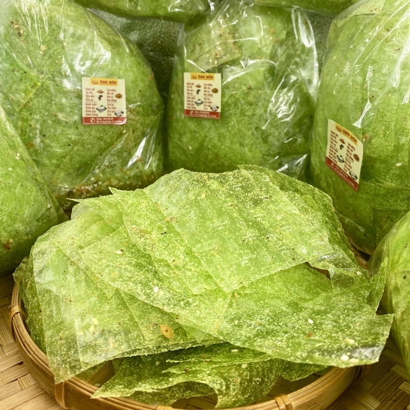 Bánh Tráng Phô Mai Lá Dứa Siêu Ngon - Đóng Mới Mỗi Ngày