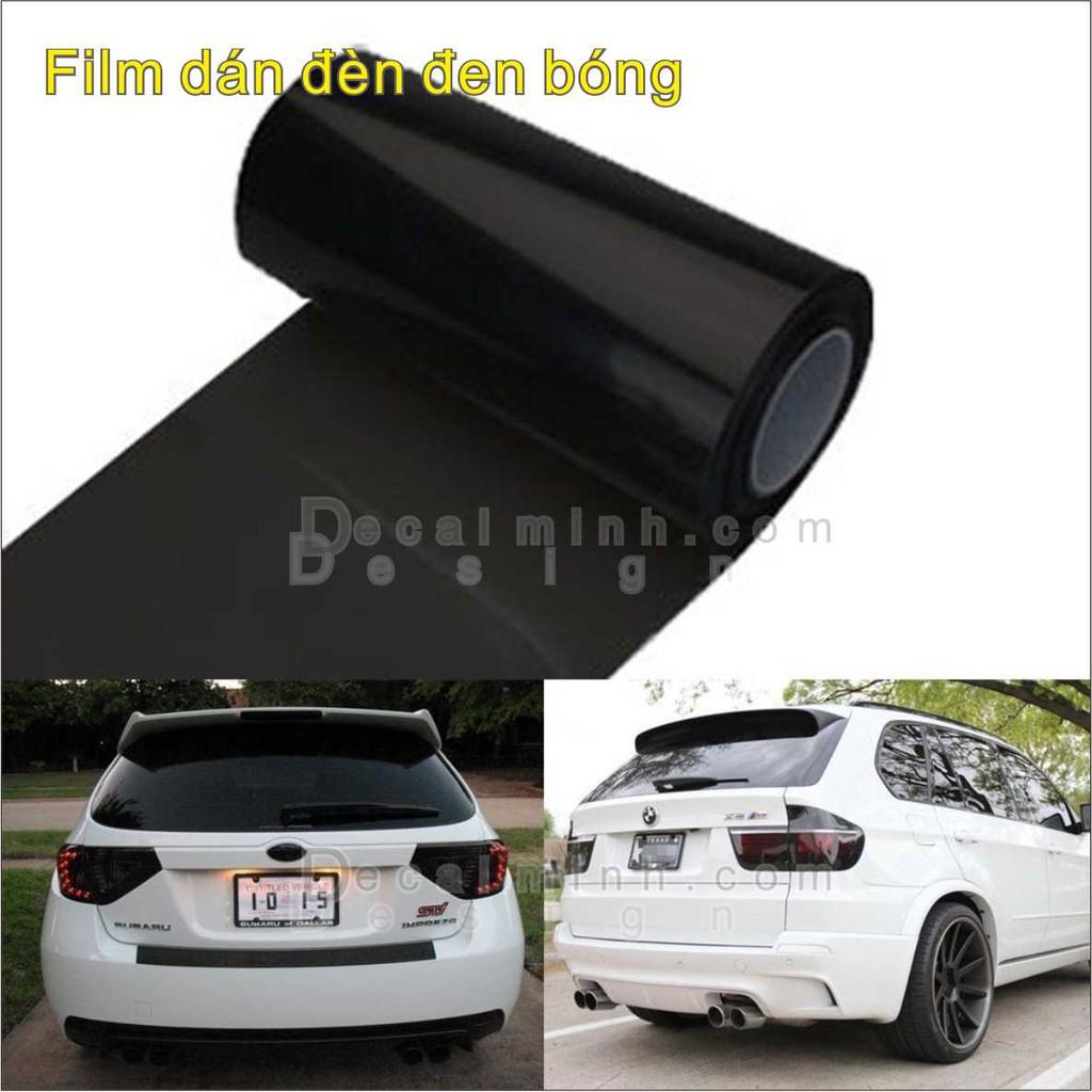 Decal Film dẻo dán đèn xe
