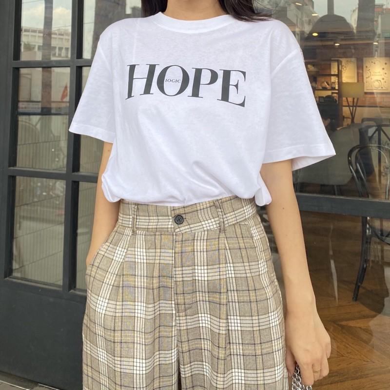 Quần vải thiết kế kẻ be