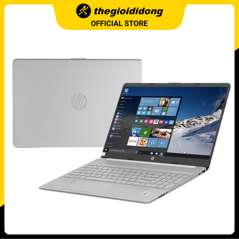 Laptop HP 15s du1105TU i3 10110U/4GB/256GB/15.6&quot;/Win11/(2Z6L3PA)/Bạc - Hàng chính hãng