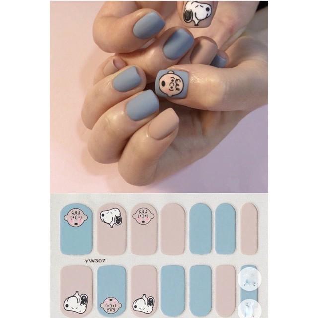 Set dán móng tay nails dán nghệ thuật nhiều màu - có ngay bộ móng đẹp trong 5 phút (Nail wraps / Nail stickers)