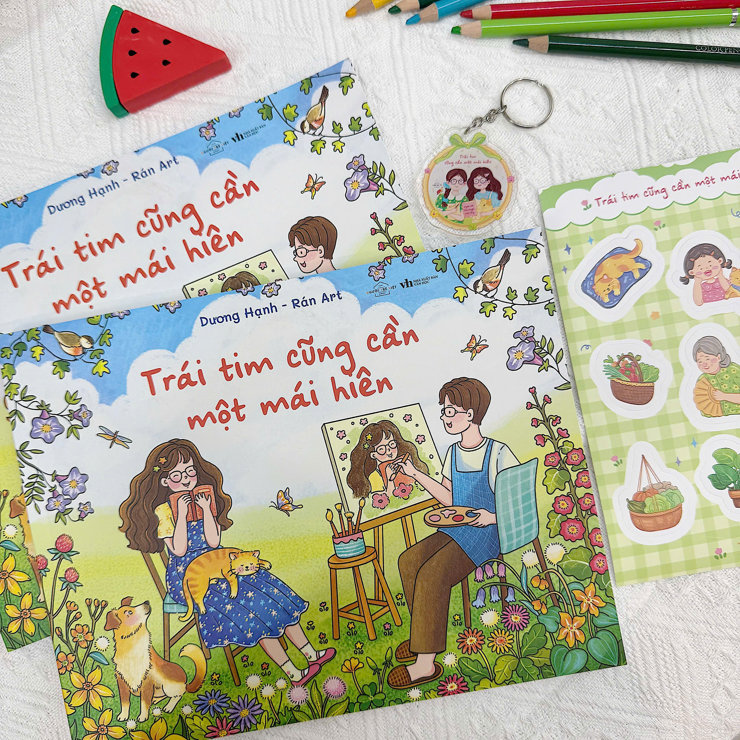 Sách Trái Tim Cũng Cần Một Mái Hiên