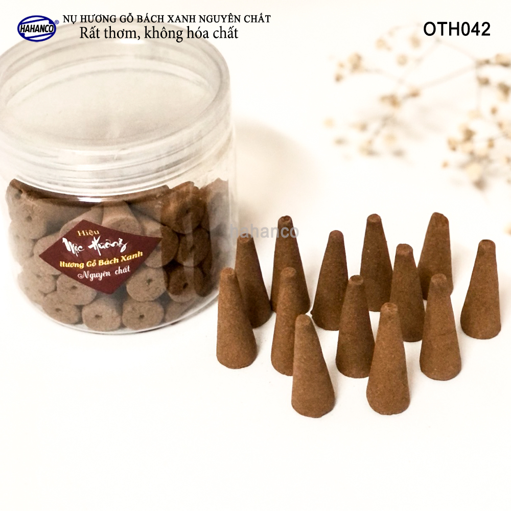 Nhang nụ gỗ Bách Xanh siêu sạch - Tĩnh tâm, an yên Xông trầm phong thủy, nhang tỏa khói ngược - Xua đuổi tà khí tai ương