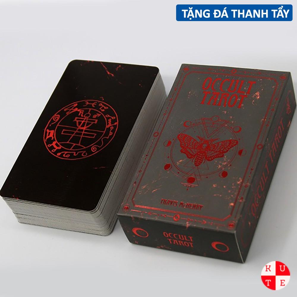 Bài Tarot The Occult Tarot 78 Lá Bài Tặng File Tiếng Anh Và Đá Thanh Tẩy