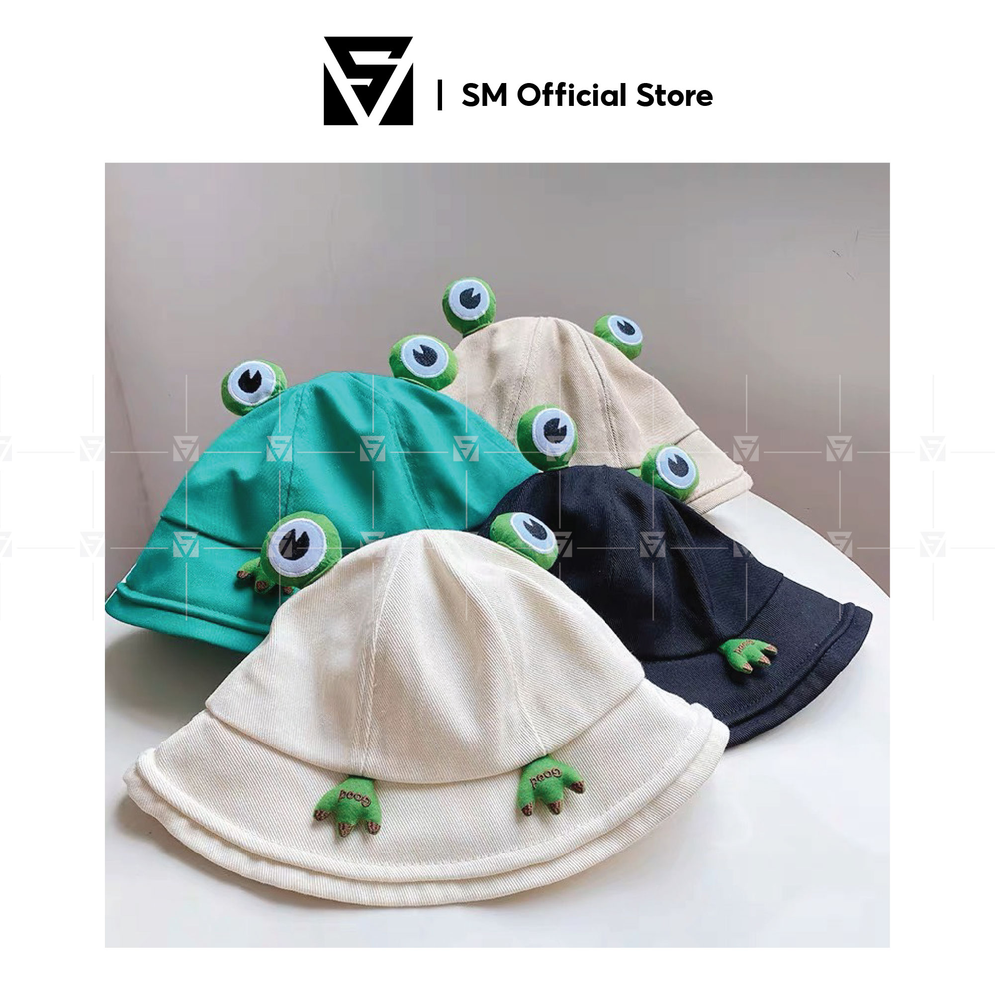 Mũ Nón Bucket Hat Hình Ếch Dành Cho Unisex Nam Nữ Phong Cách Ulzzang Hàn Quốc - SMN029