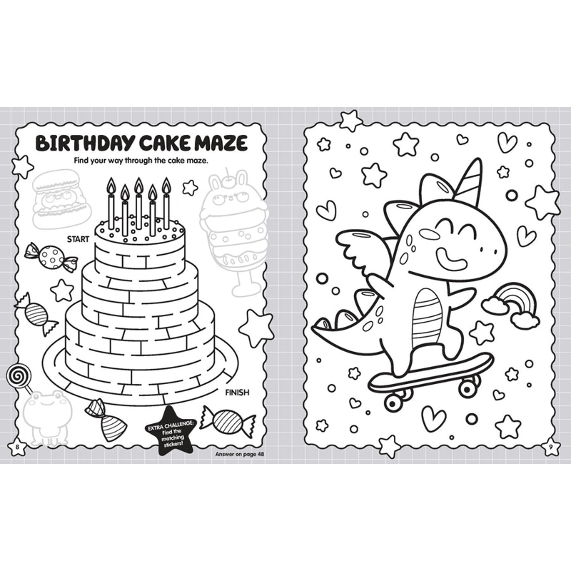 Sách 100% Cute - Ultimate Sticker Book