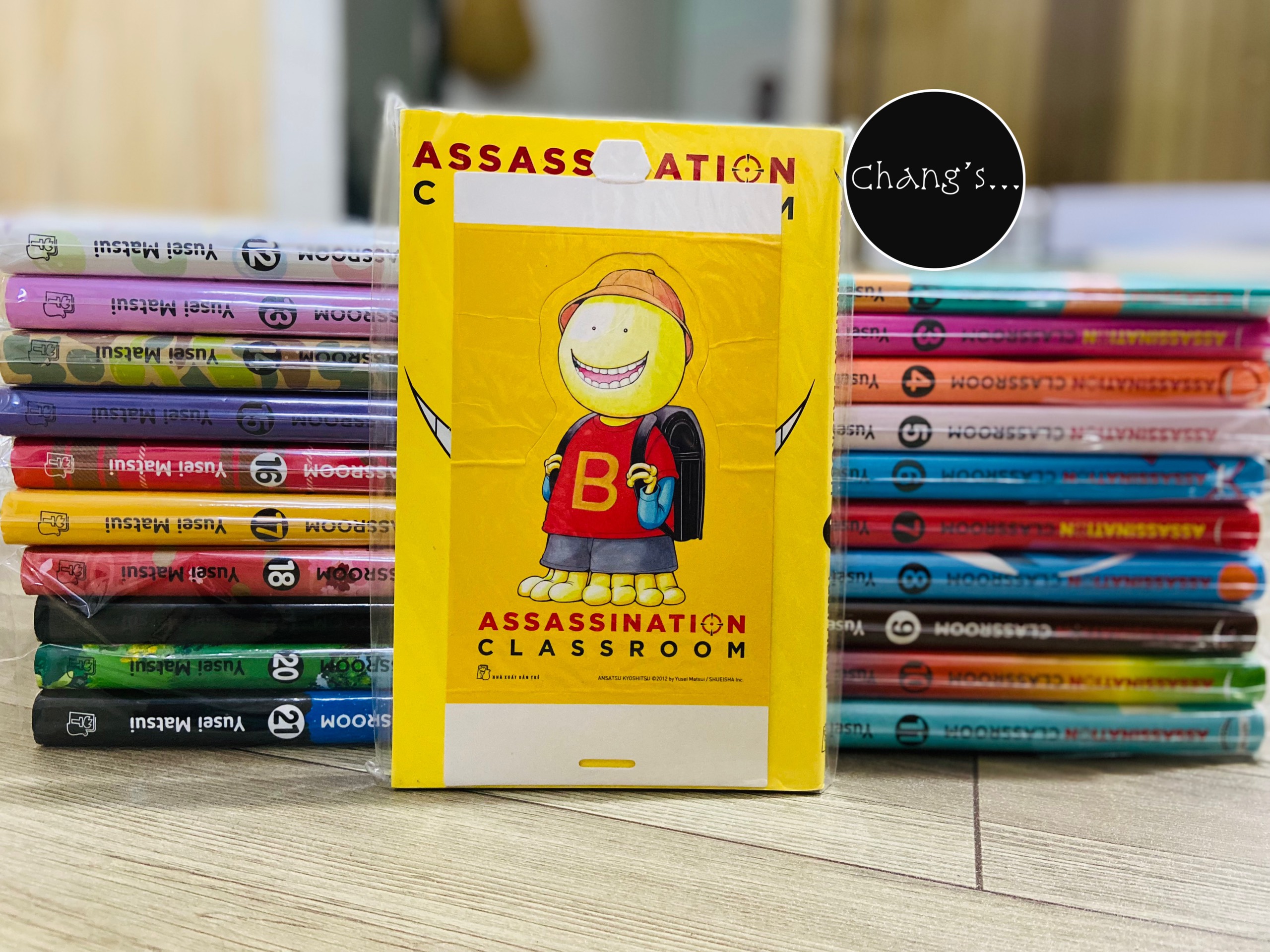 Assassination Classroom - Boxset Lớp học ám sát trọn Bộ 21 Tập kèm Lịch + Poster